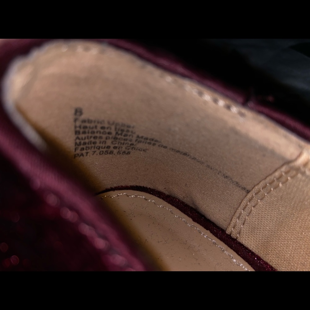 Velvet flats - Picture 4 of 4